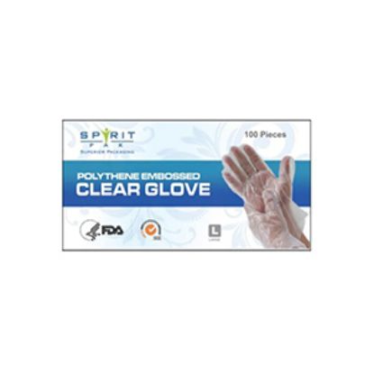 Picture of Gloves Polythene Large x100